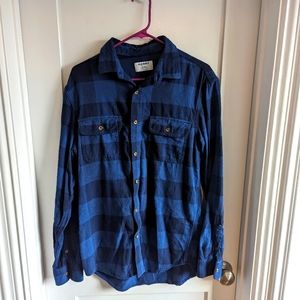 Old Navy Flannel Shirt Medium Tall